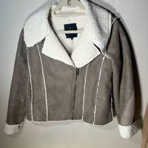 Jack Brand shearling Bomber jacket by BB Dakota